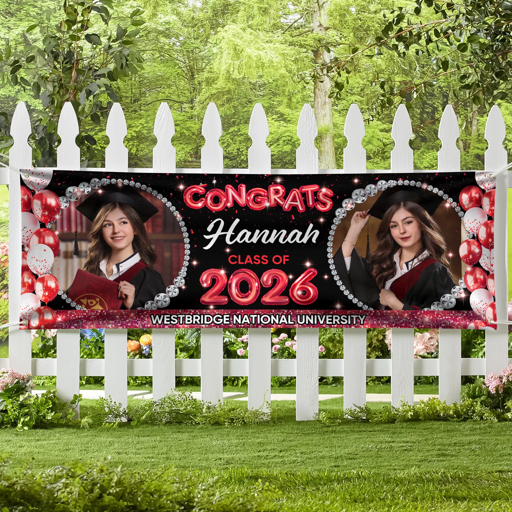 Graduation Class Of 2026 Personalized Photo Banner CH07 910678 - Image 12