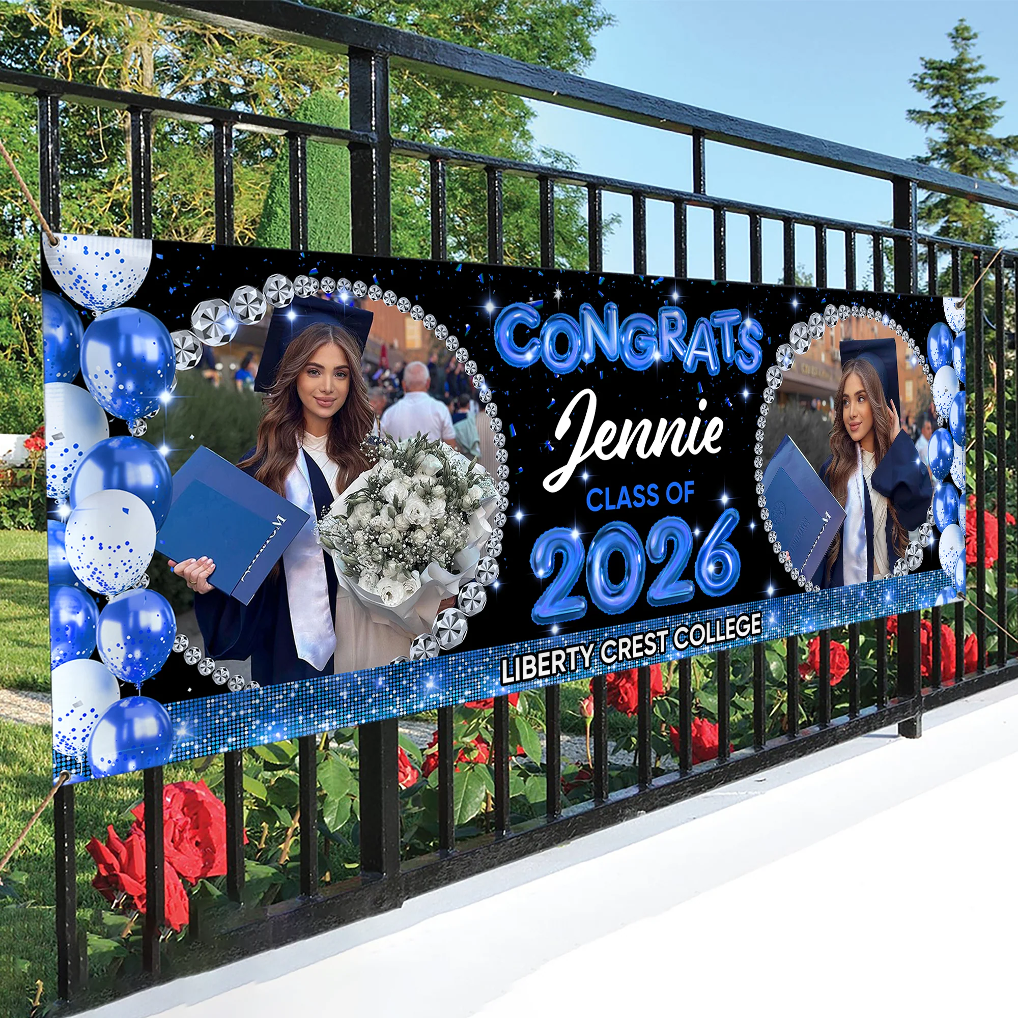 Graduation Class Of 2026 Personalized Photo Banner CH07 910678 - Image 5