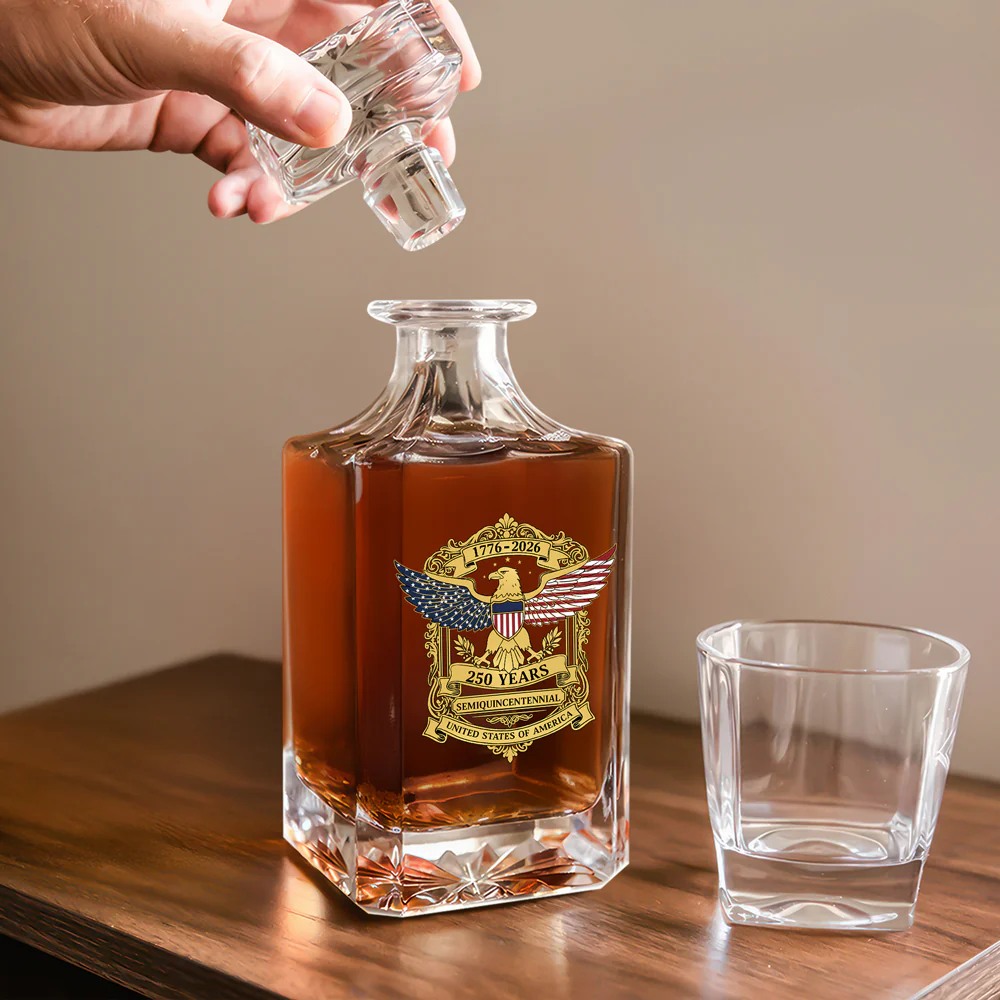 Honoring 250 Years Of Liberty America 250Th Anniversary Decanter CH07 910288 - Image 5