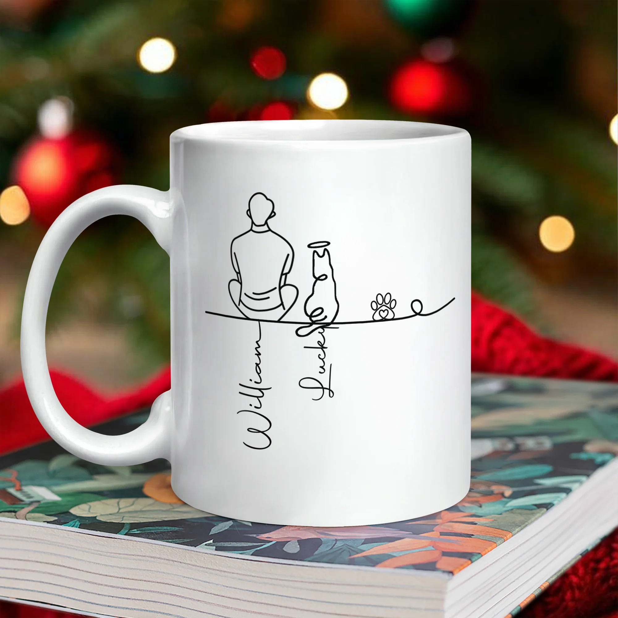 Me and My Fur Babies- Personalized Pet & Owner White Mug CH07 899958 - Image 3