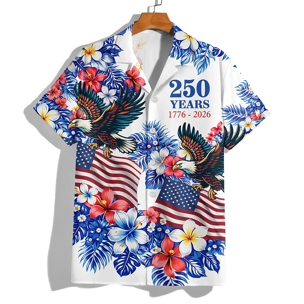 American 250Th Anniversary Hawaii Shirt HA75 920890 - Image 4