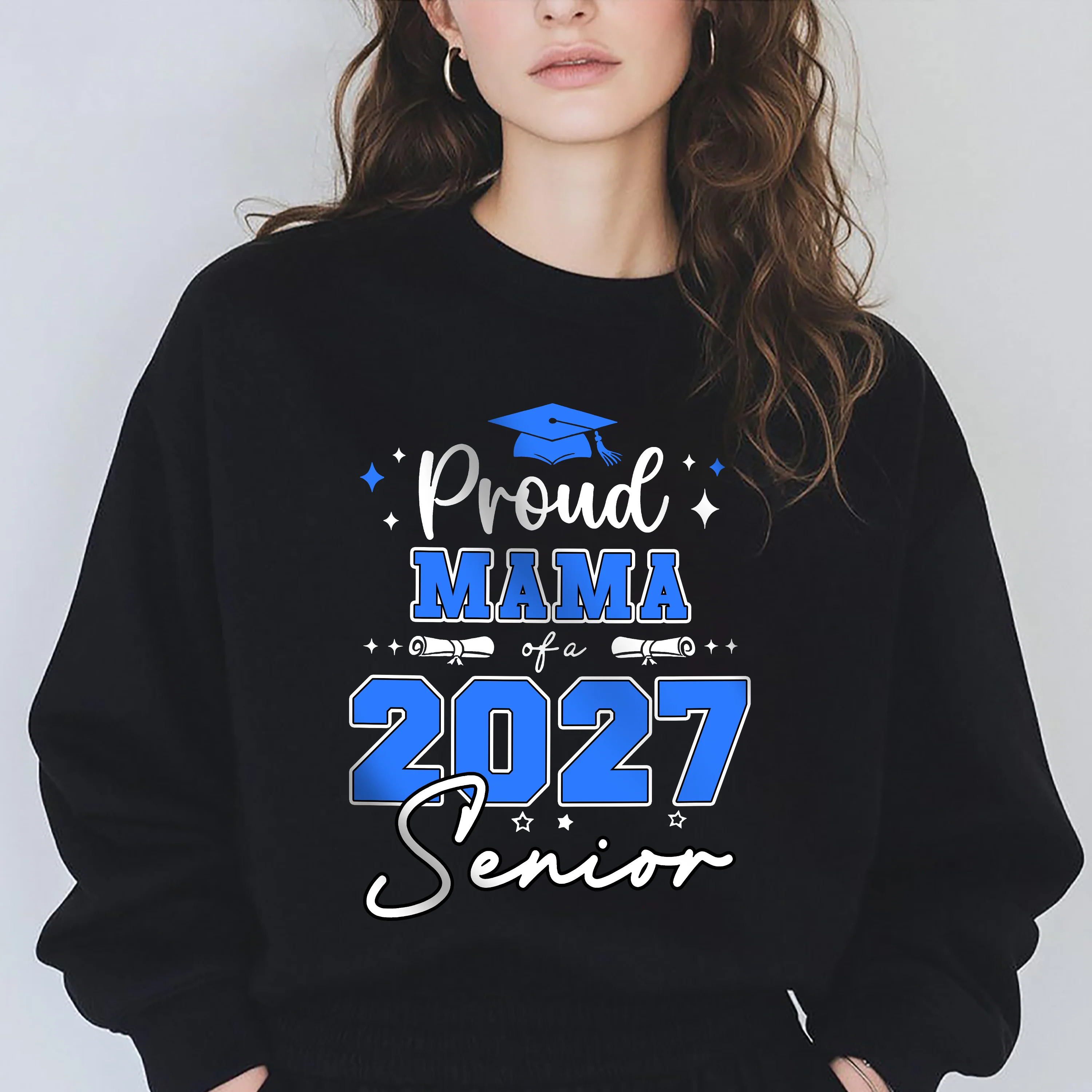 Personalised Proud Grandma of a Class of 2026 Senior Dark Shirt LM32 899309 - Image 4