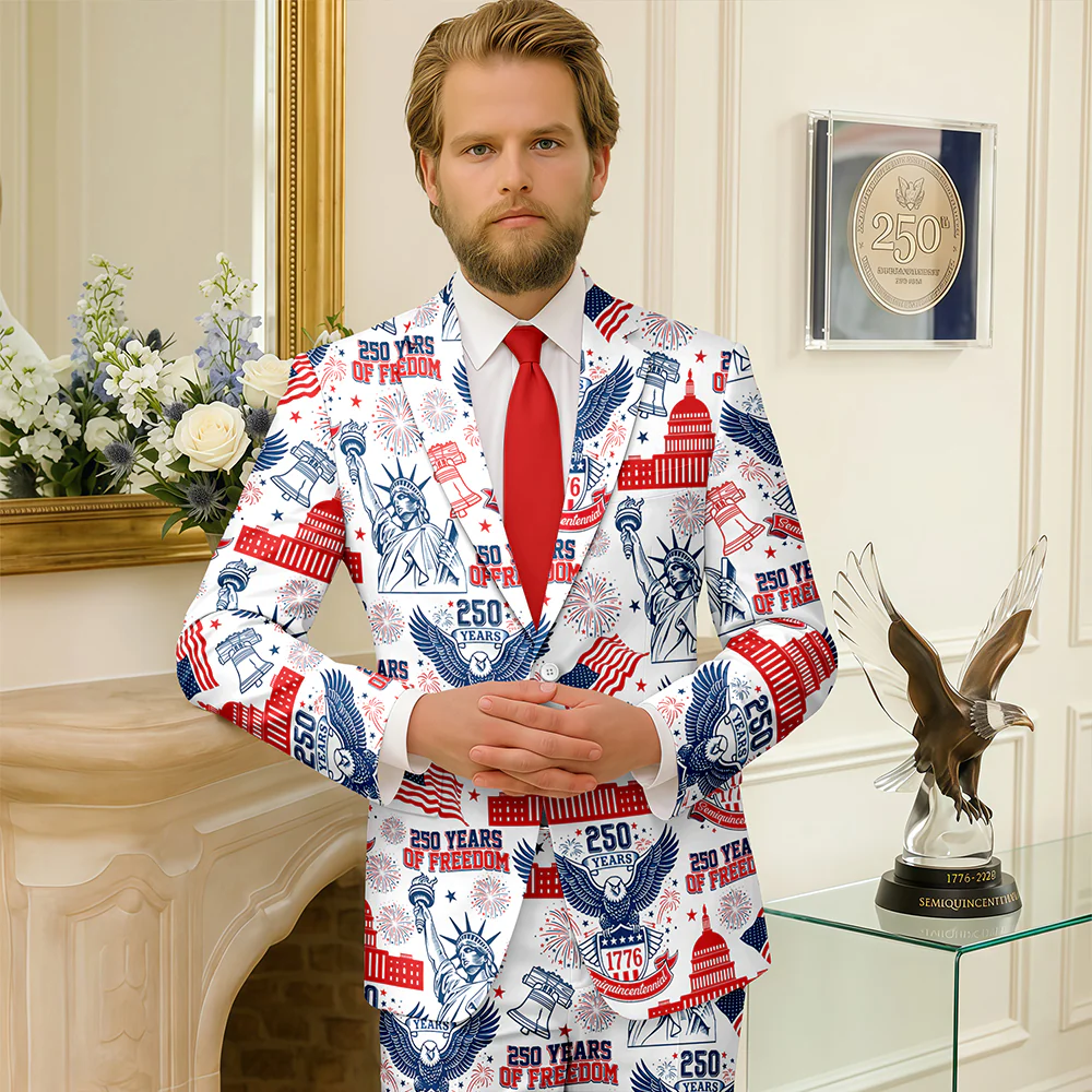 Personalized 250 Years Of Freedom America Men's Suit CH07 911034 - Image 7