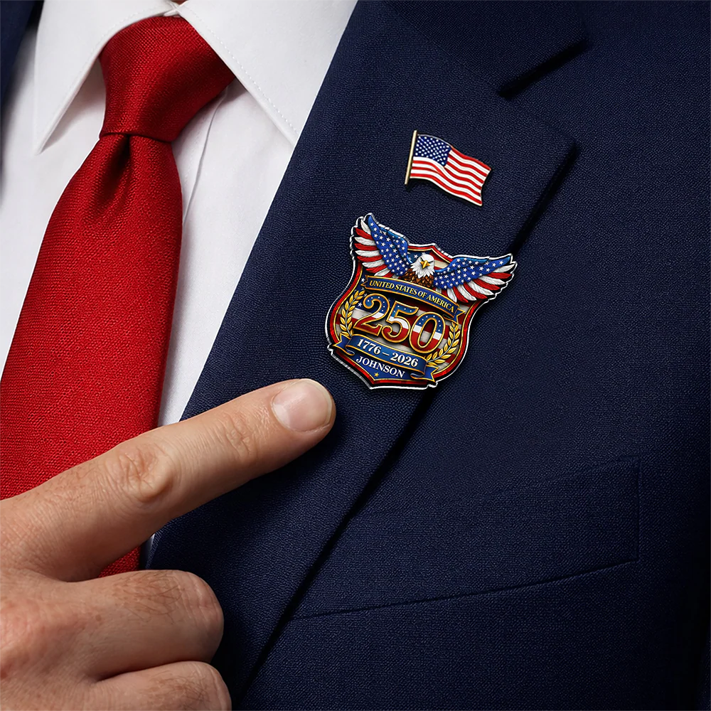 Personalized 250th Anniversary of USA Acrylic Pin CH07 911084 - Image 5