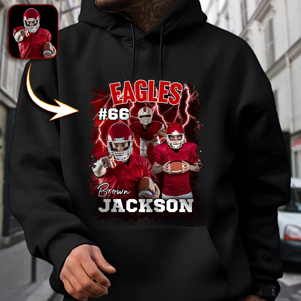 Personalized America Football Dark Shirt Gift For Football Lovers CH07 910356 - Image 5