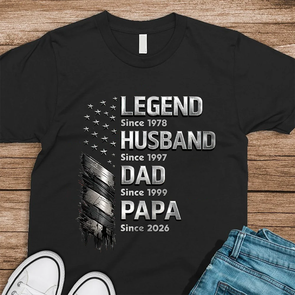 Personalized America Since 1776 Legend Husband Dad Since Comfort Shirt TH10 169521 - Image 3