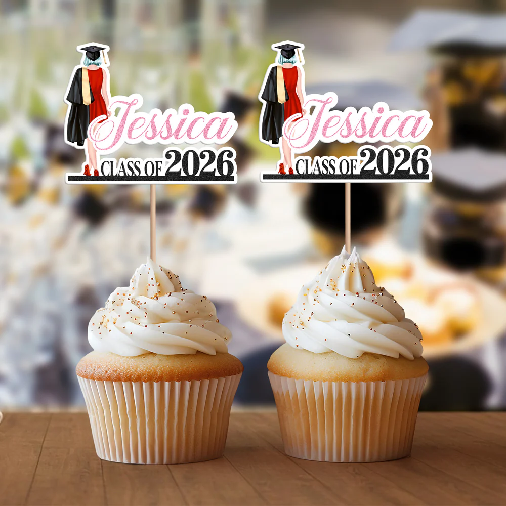 Personalized Congrats Class Of 2025 Graduation Cake Topper Grad Party Favors HO82 901744 - Image 5