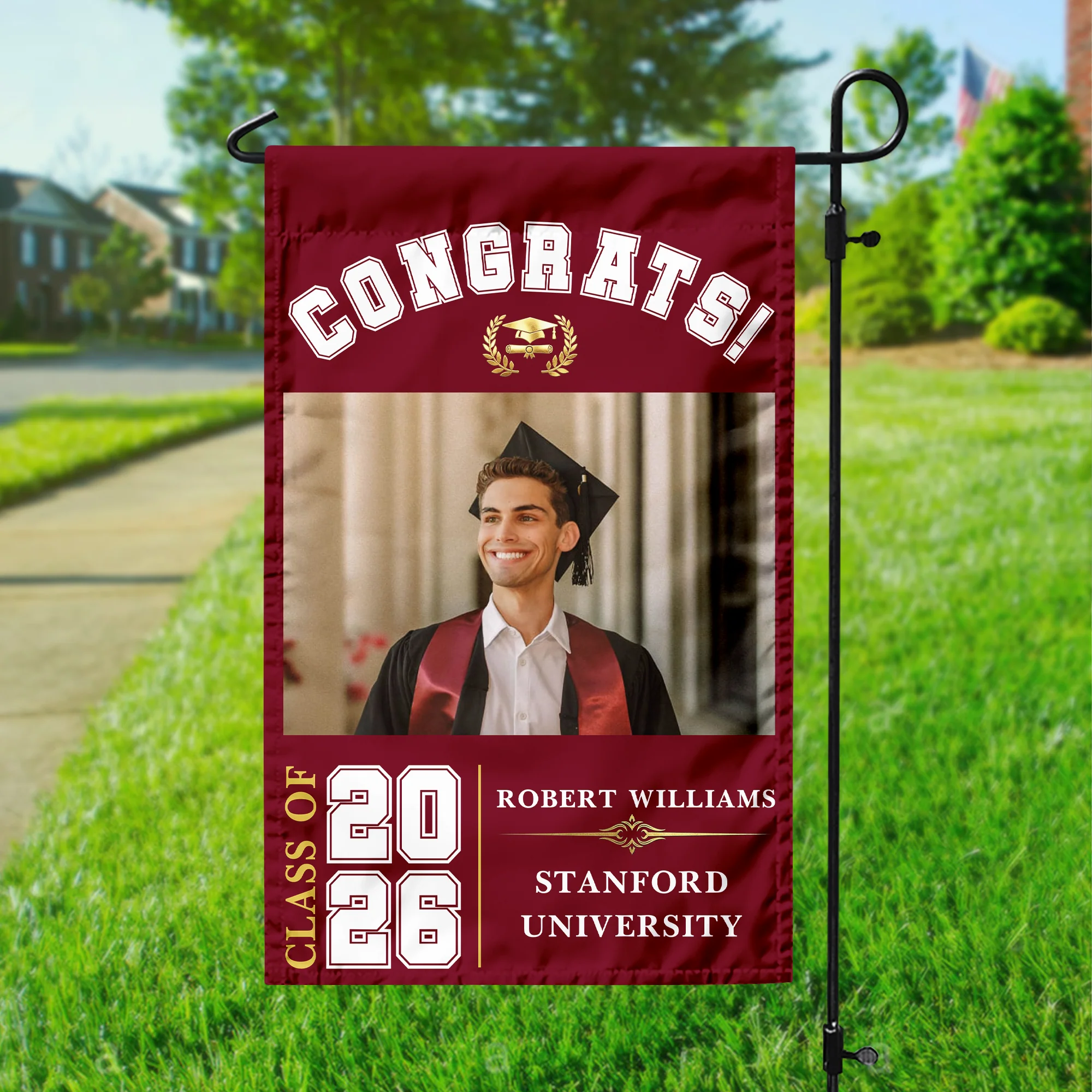 Personalized Congrats Class Of 2026 Garden Flag TH10 169171 - Image 3