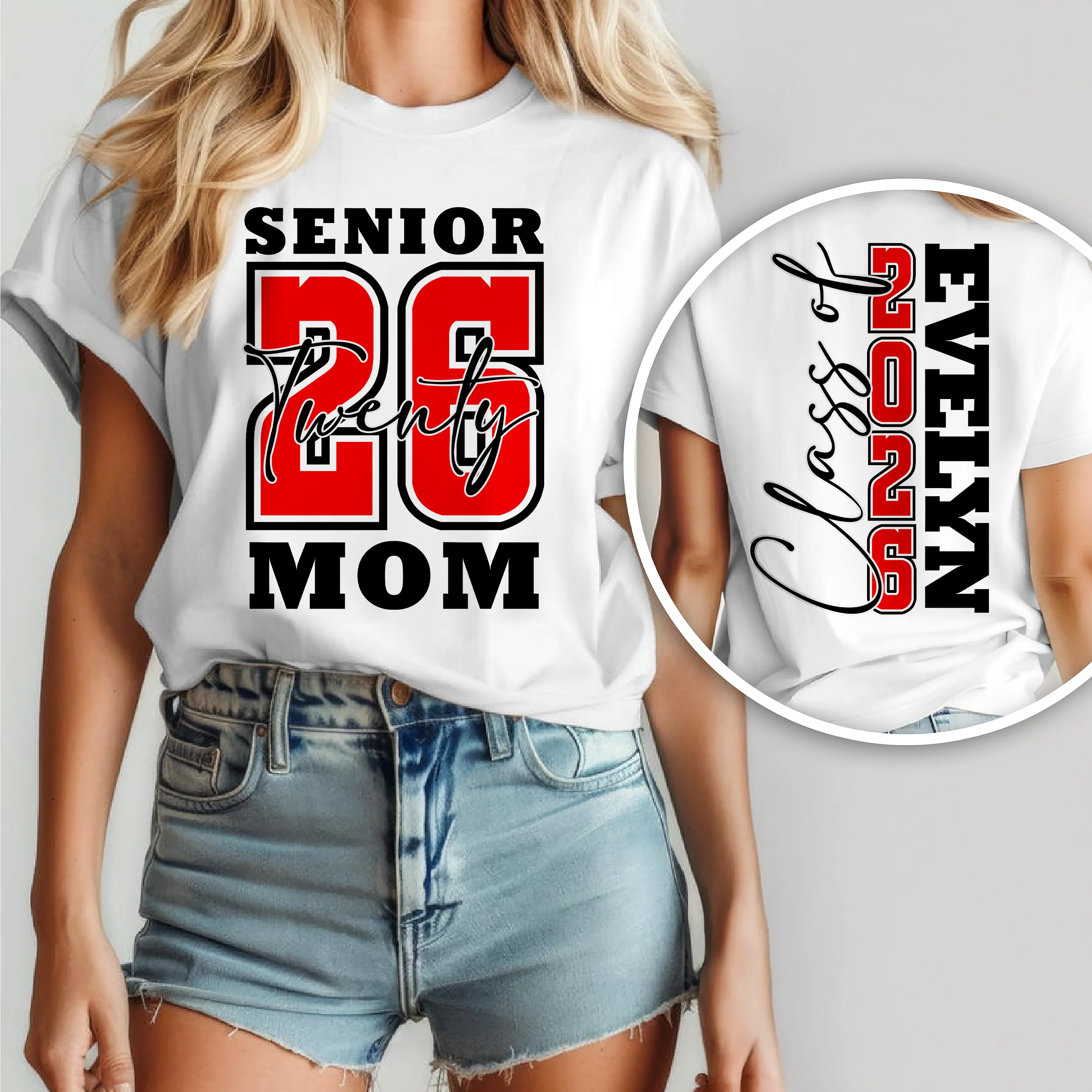 Personalized Congratulations Graduation Senior 2026 Front And Back Shirt TH10 169003 - Image 2