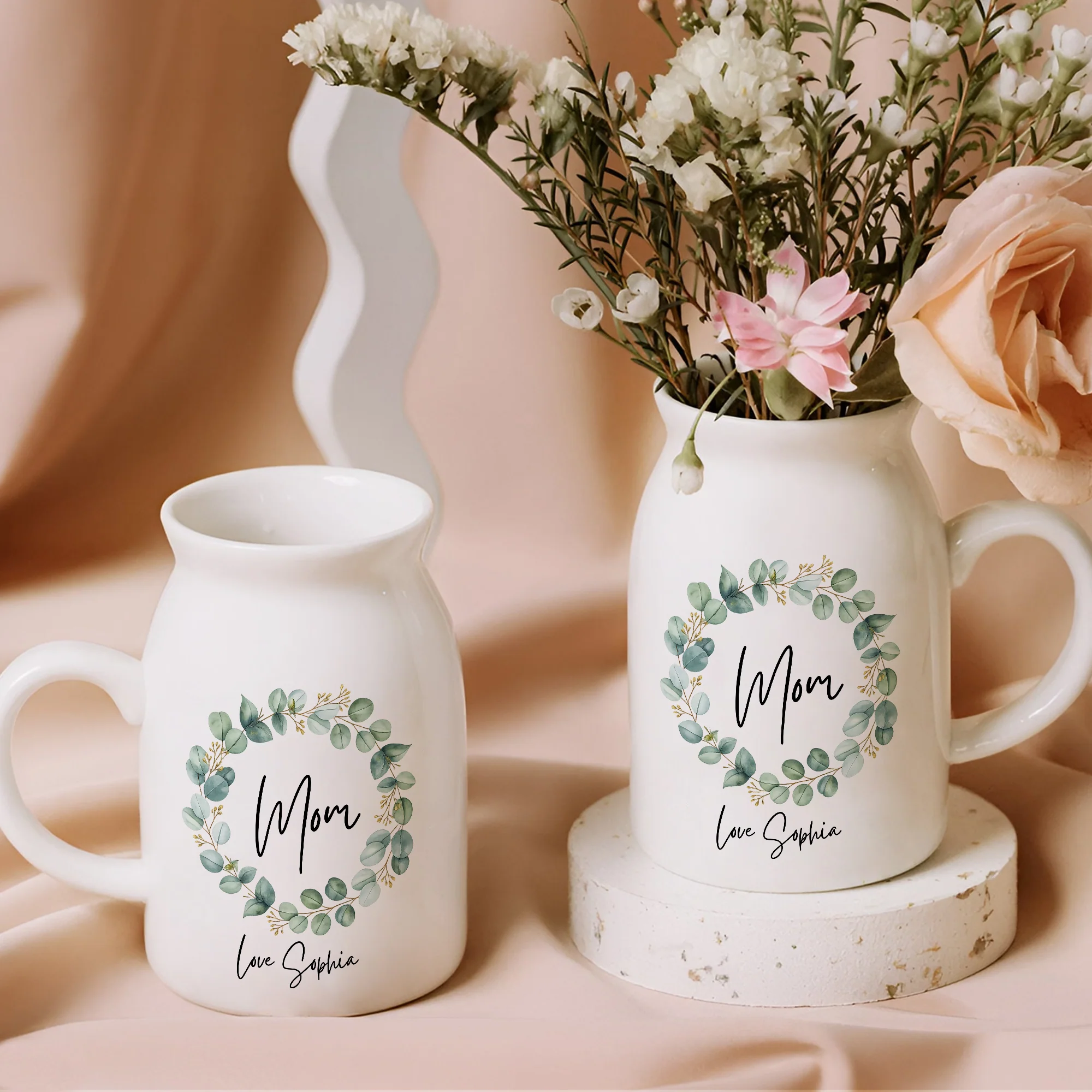 Personalized Flower Vase for Mum, Grandma, Mother’s Day Gift LM32 899401 - Image 4