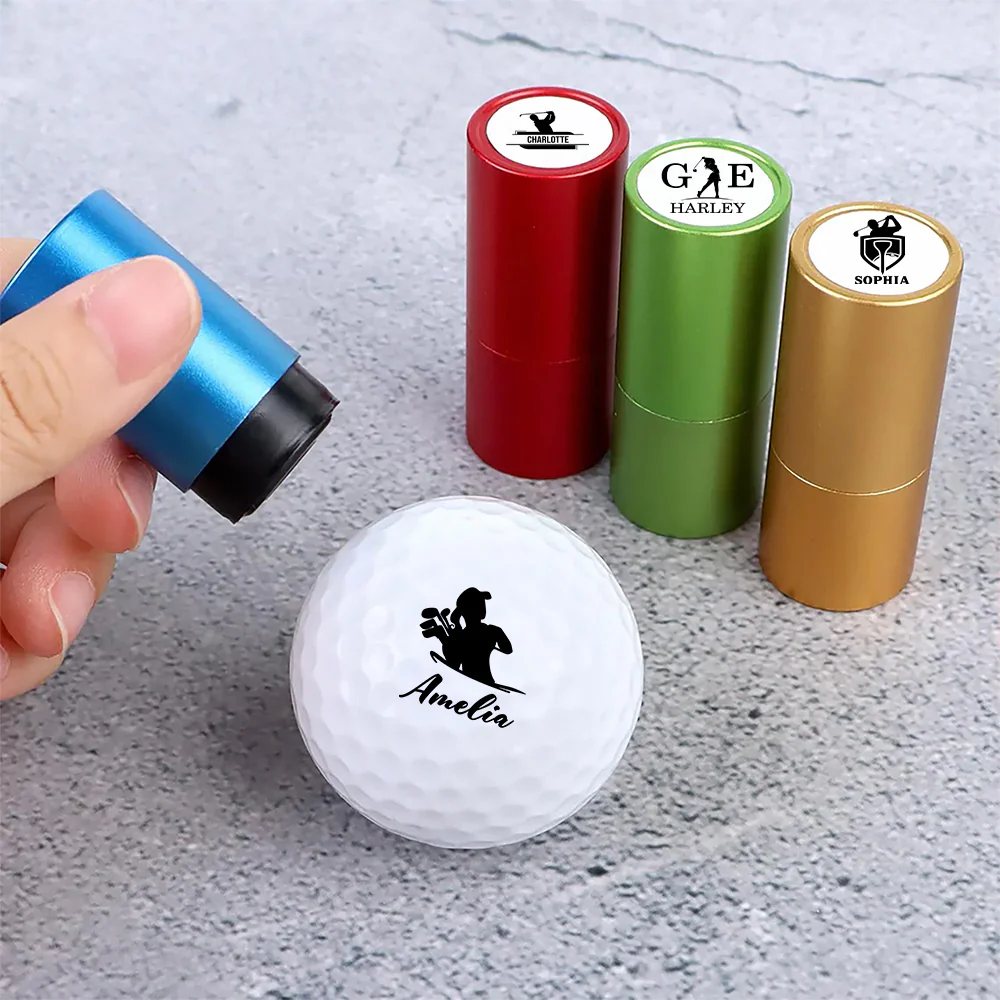 Personalized Golf Ball Stamp Box Gift for Golfers HA75 898566 - Image 3
