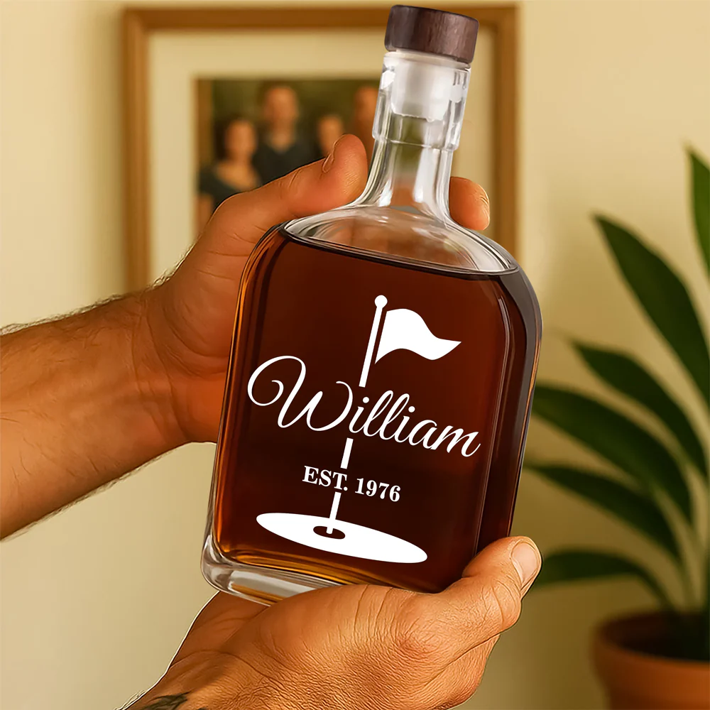 Personalized Golf Whiskey Bottle Gift For Golfer, Golf Lovers HA75 898552 - Image 4