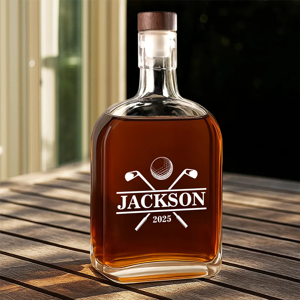 Personalized Golf Whiskey Bottle Gift For Golfer, Golf Lovers HA75 898552 - Image 5