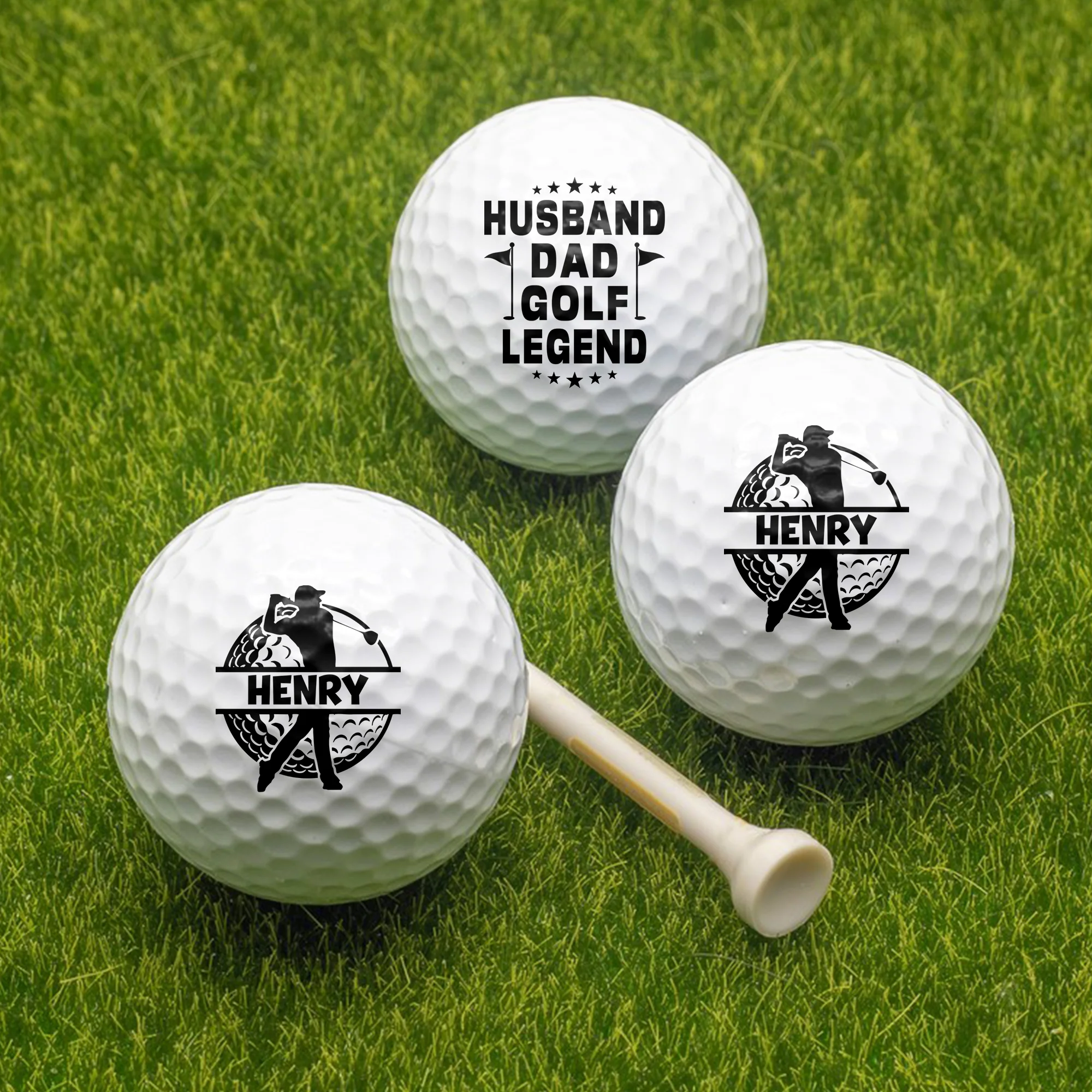 Personalized Husband Dad Golf Legend Golf Ball Gifts for Men, Funny Gift HA75 898718 - Image 2