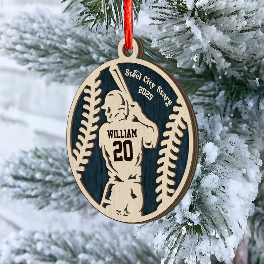 Personalized Sports Player 2-Layer Wooden Ornament For Sport Lovers LM32 895991 - Image 6