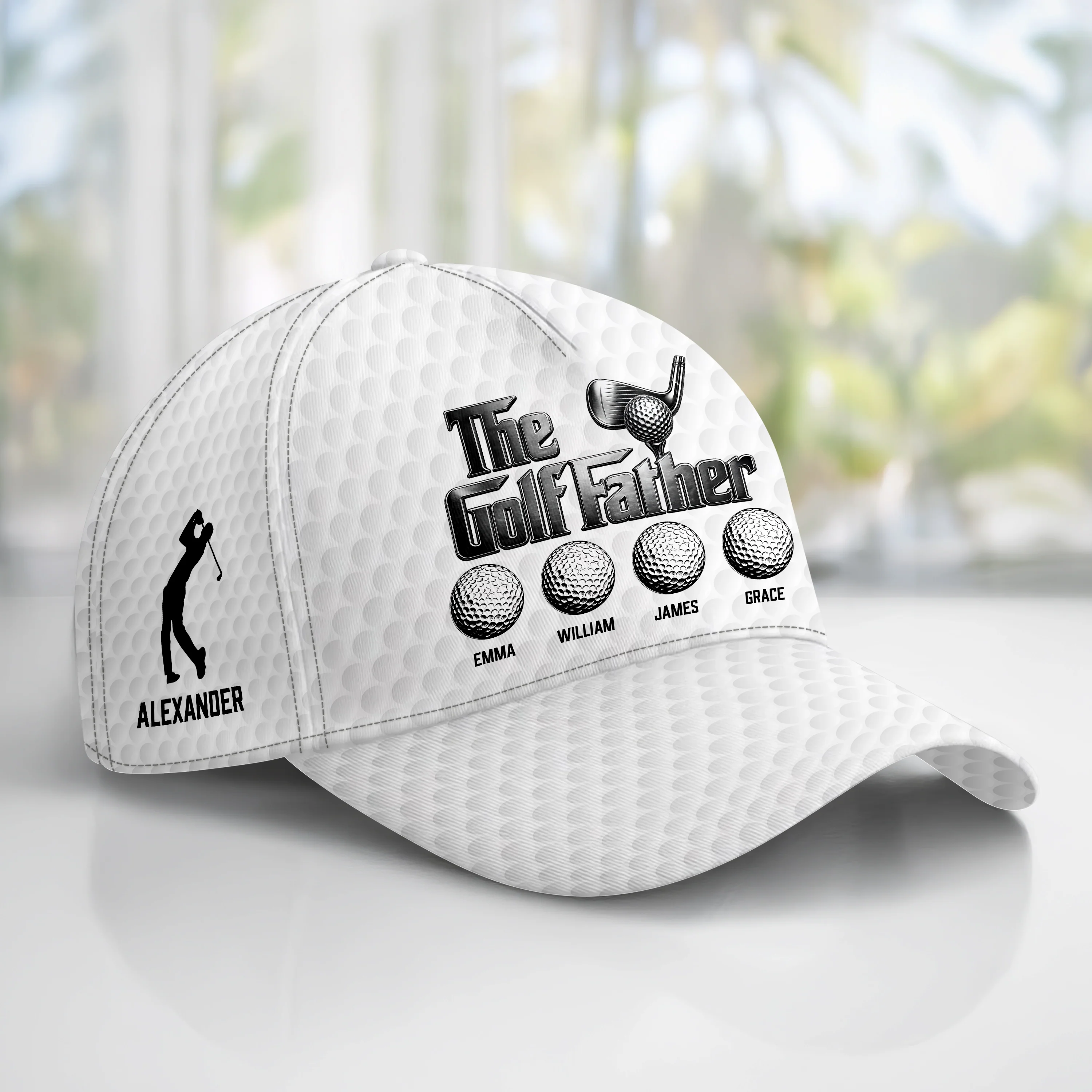 Personalized The Golf Father Classic Cap Gift For Father’s Day CH07 911552 - Image 2