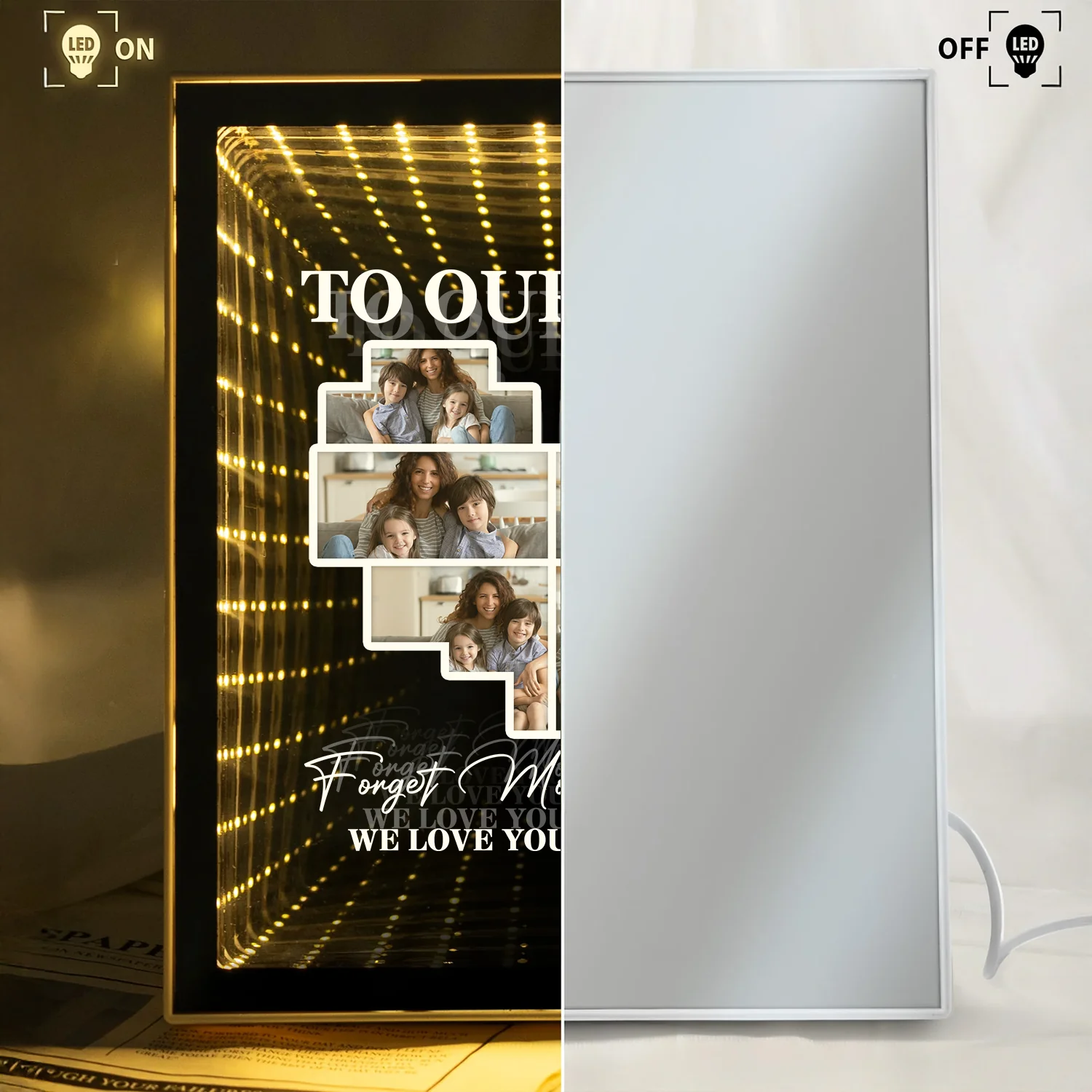 Personalized To My Mom Forget Mother's Day I Love You Every Day Mirror Light Box CH07 910874 - Image 4