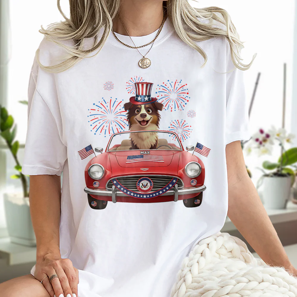 Personalized USA 250th Anniversary Dog Journey to 250 Years Bright Shirt LM32 899063 - Image 2