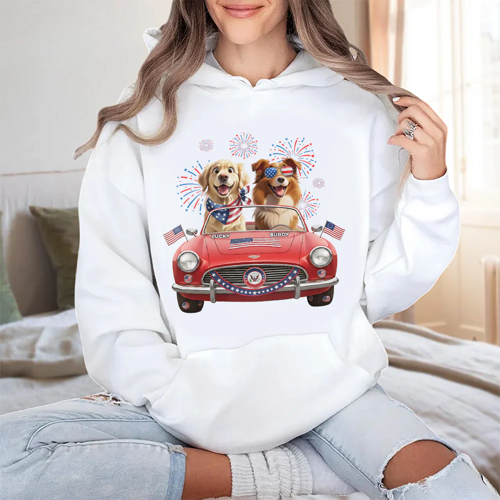 Personalized USA 250th Anniversary Dog Journey to 250 Years Bright Shirt LM32 899063 - Image 4
