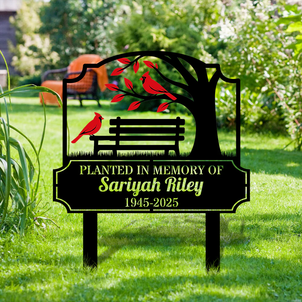 Planted In Memory Personalized Memorial Garden Stake HA75 892724 - Image 3