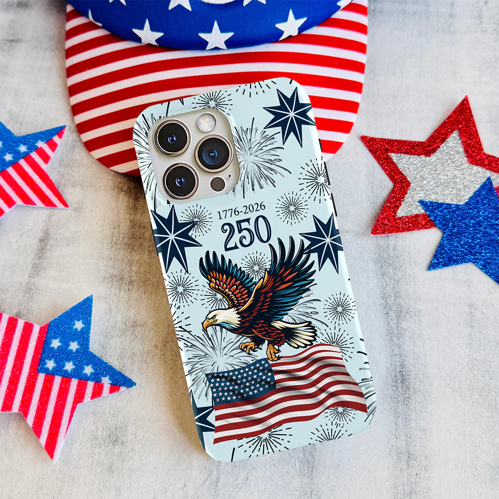 USA 250 Anniversary Eagle 1776-2026 Phone Case HA75 920200 - Image 2