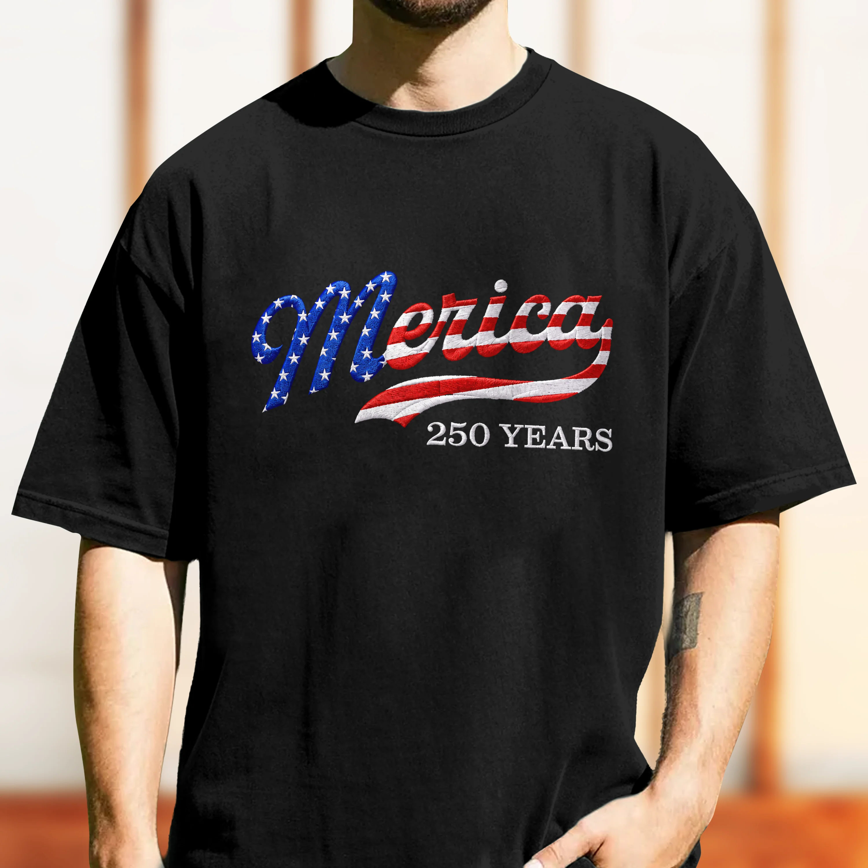 USA Patriotic Merica 250 Years Comfort Shirt HA75 921662 - Image 2