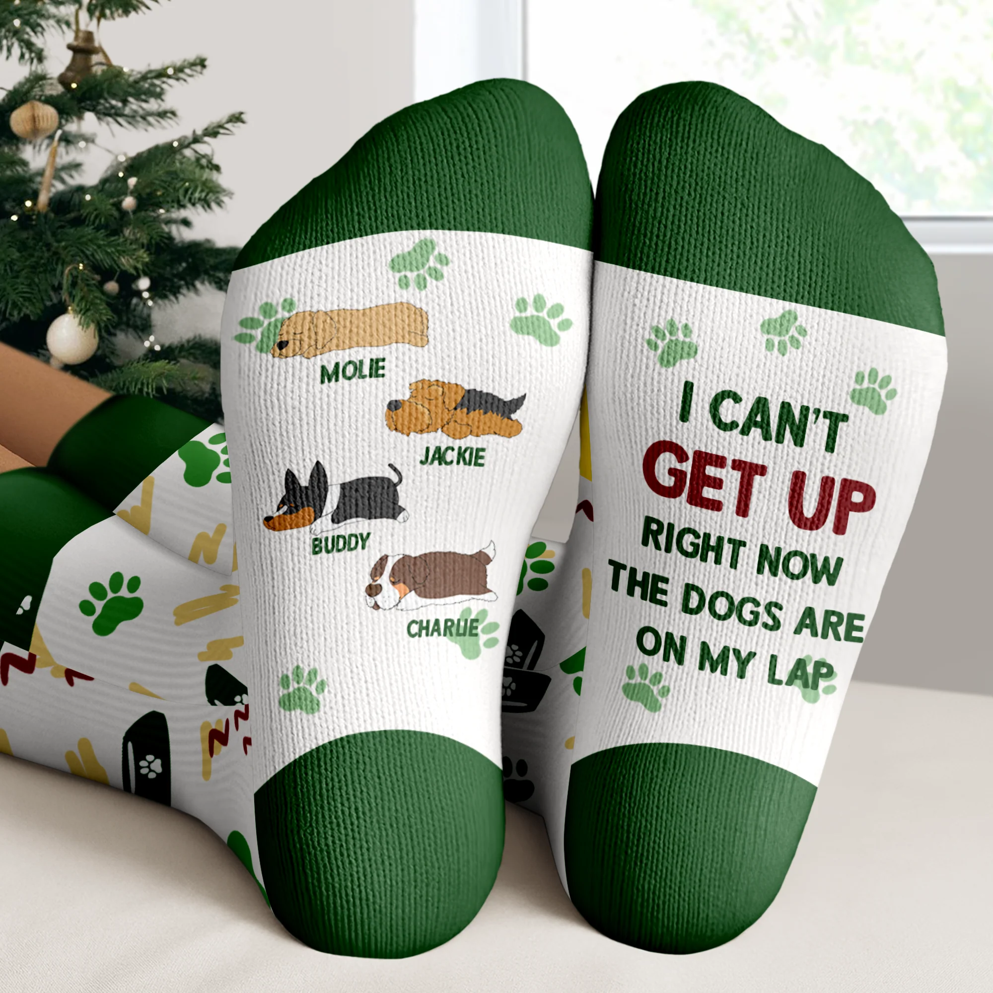 Wake Me Up Never - Personalized Crew Socks HO82 894906 - Image 5