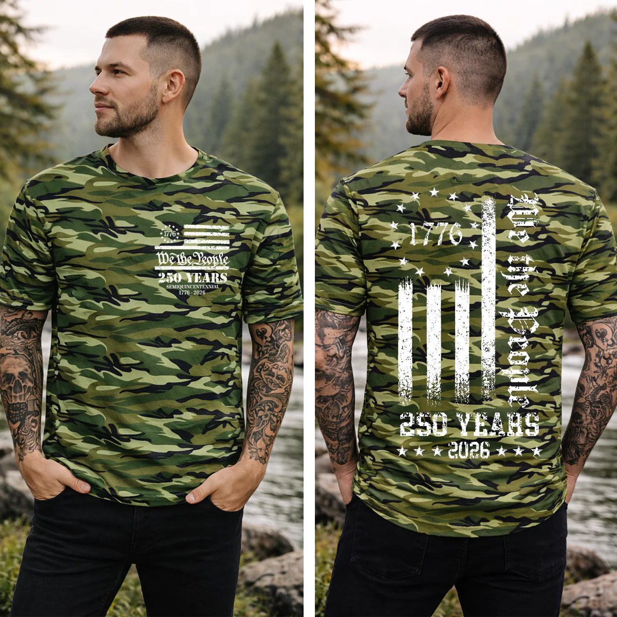 We The People 250 Years 1776 -2026 3D Shirt TH10 169493 - Image 5