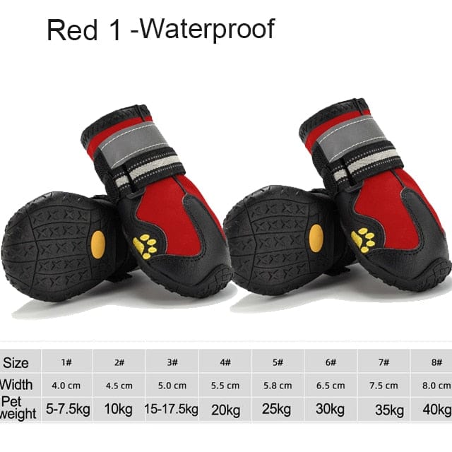 Waterproof Anti-slip Warm Dog Boots - Image 12