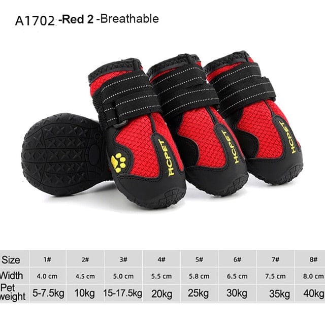 Waterproof Anti-slip Warm Dog Boots - Image 16