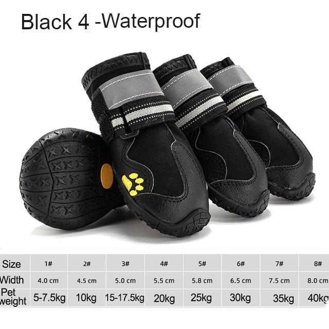Waterproof Anti-slip Warm Dog Boots - Image 17