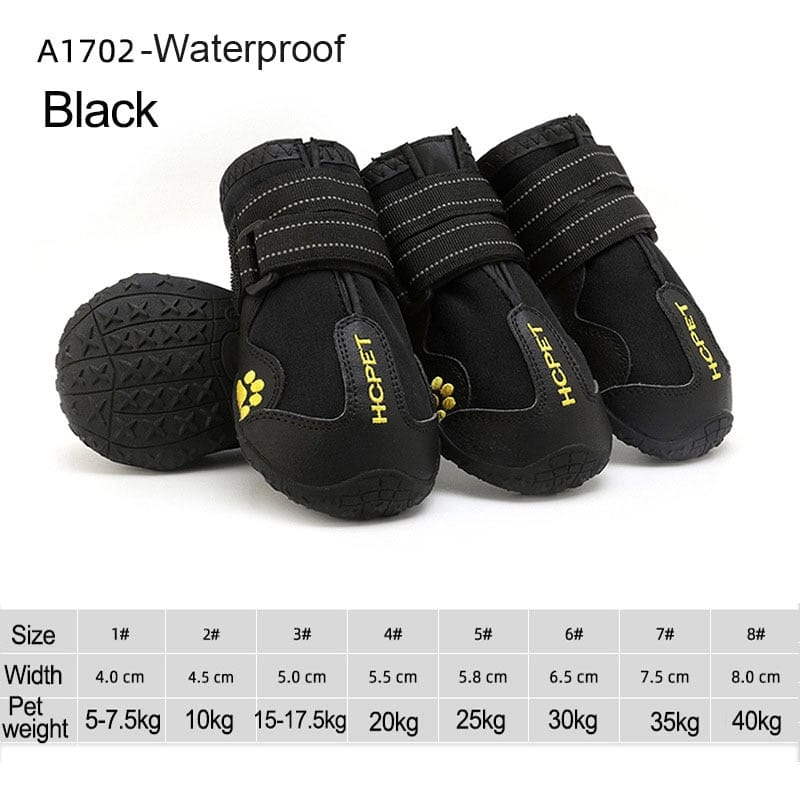 Waterproof Anti-slip Warm Dog Boots - Image 18