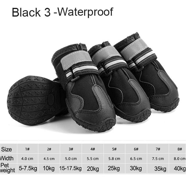 Waterproof Anti-slip Warm Dog Boots - Image 19