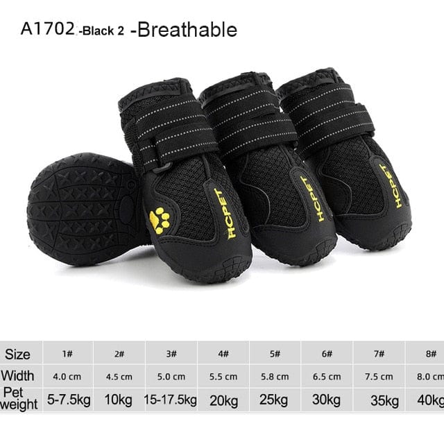 Waterproof Anti-slip Warm Dog Boots - Image 7