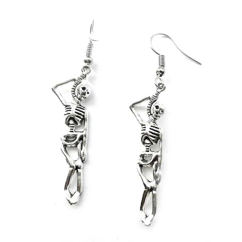 Women Earrings Fashion Skull UFO Zombie Gift - Image 45