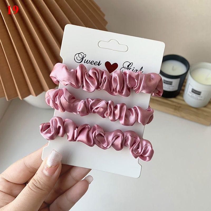 Women Handmade Silk Scrunchie - Image 10