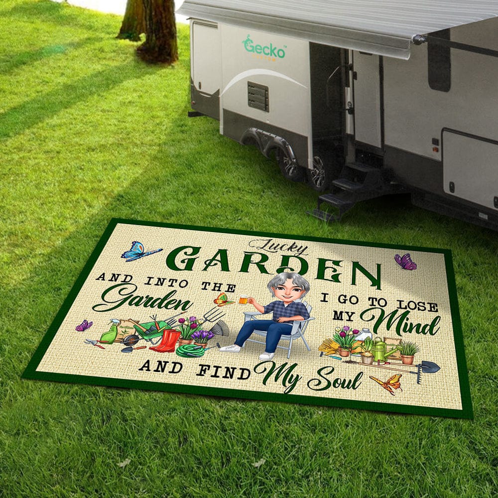 I Go To Lose My Mind And Find My Soul Camping Patio Rug, Patio Mat K228 HN590