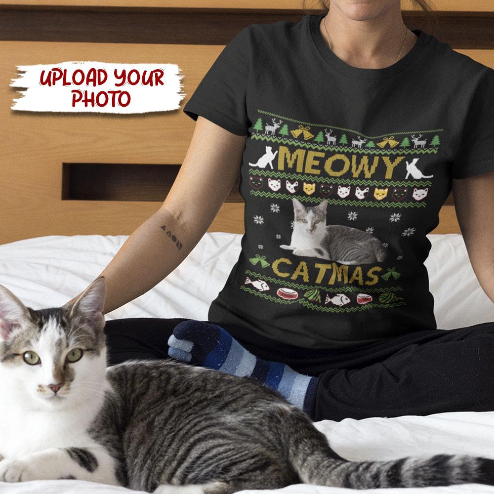 Meowy Catmas Sweatshirt Hoodie Premium Shirt 891559 - Image 3