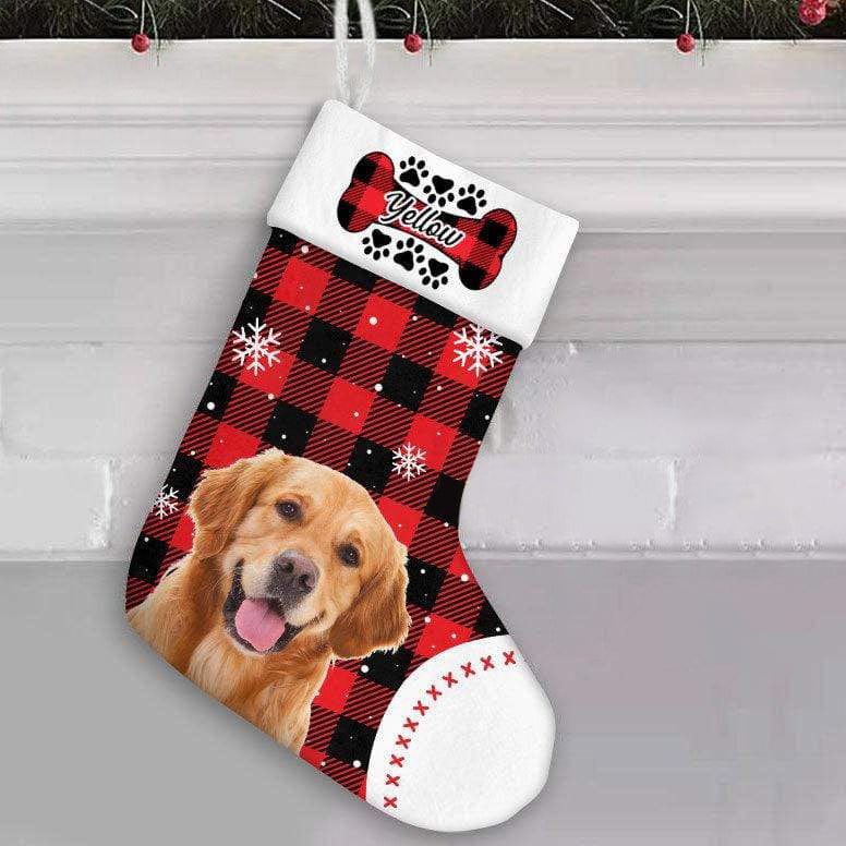 Dog Bone Christmas Dog Stocking HN590 - Image 2