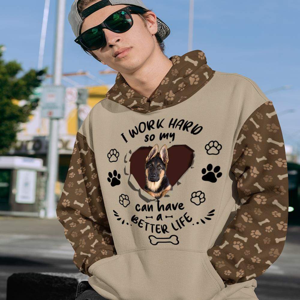I Work Hard Dog Hoodie, So My Dog Can Have A Better Life Raglan Hoodie, AOP Hoodie HN590 - Image 4