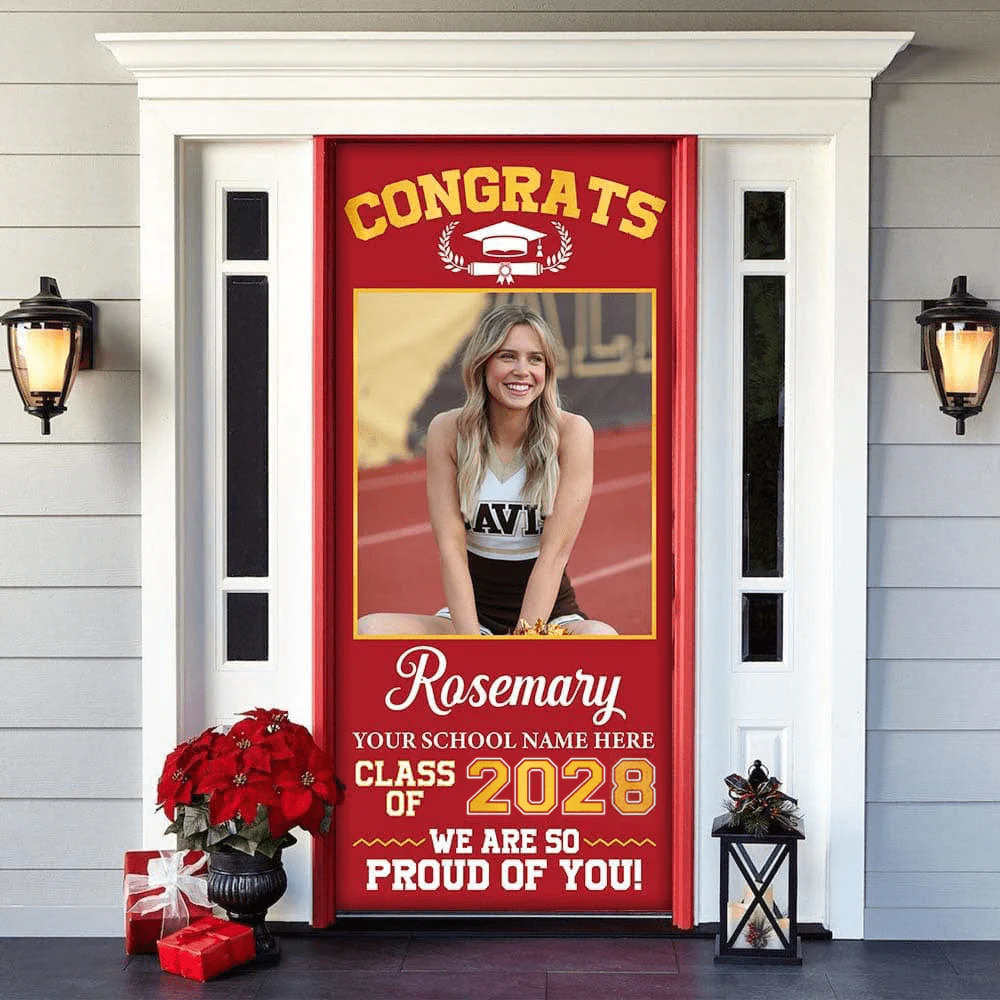 Class of 2026 Congrats Graduation Door Cover HN590 895084 - Image 5