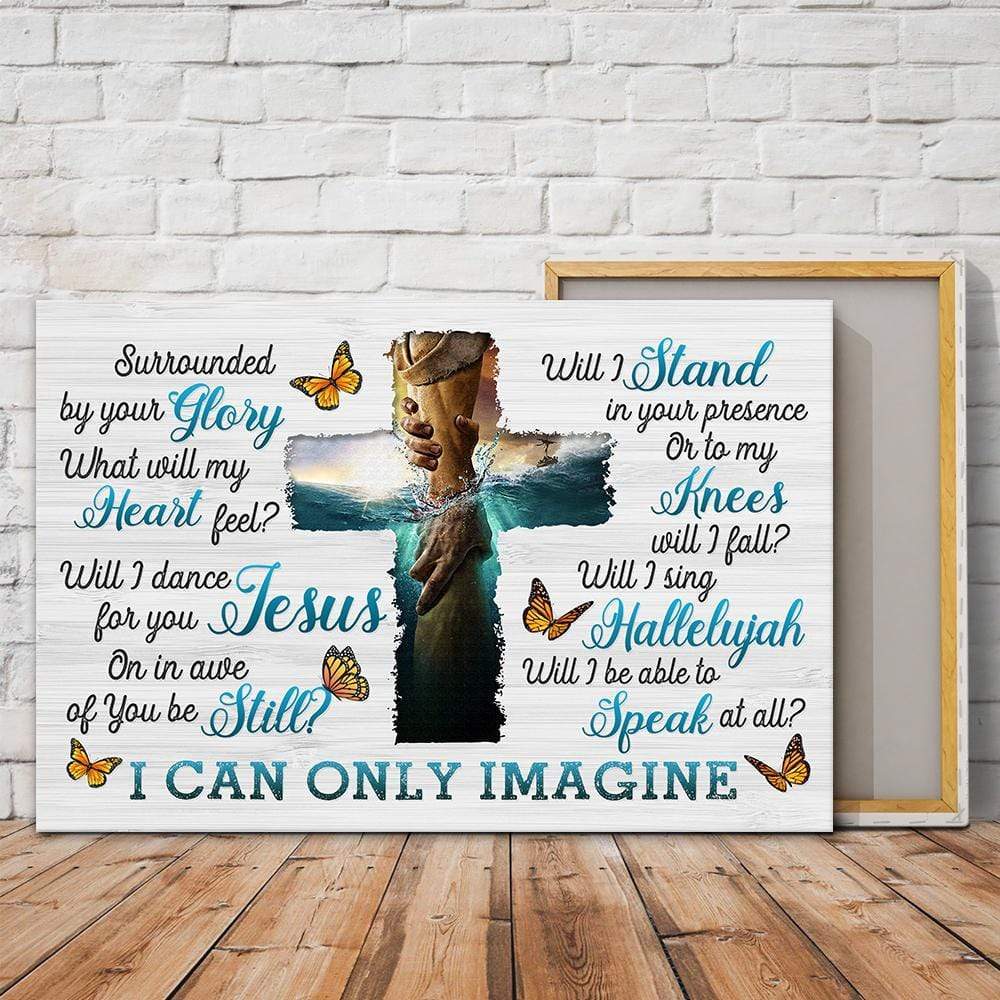 I Can Only Image Jesus Canvas HN590 - Image 3