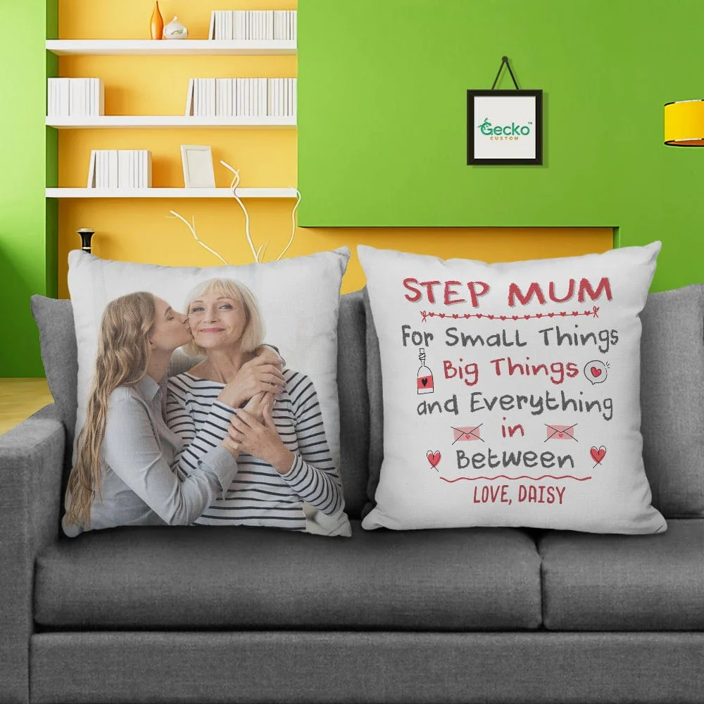 Everything In Between Stepmother Family Throw Pillow HN590 - Image 3
