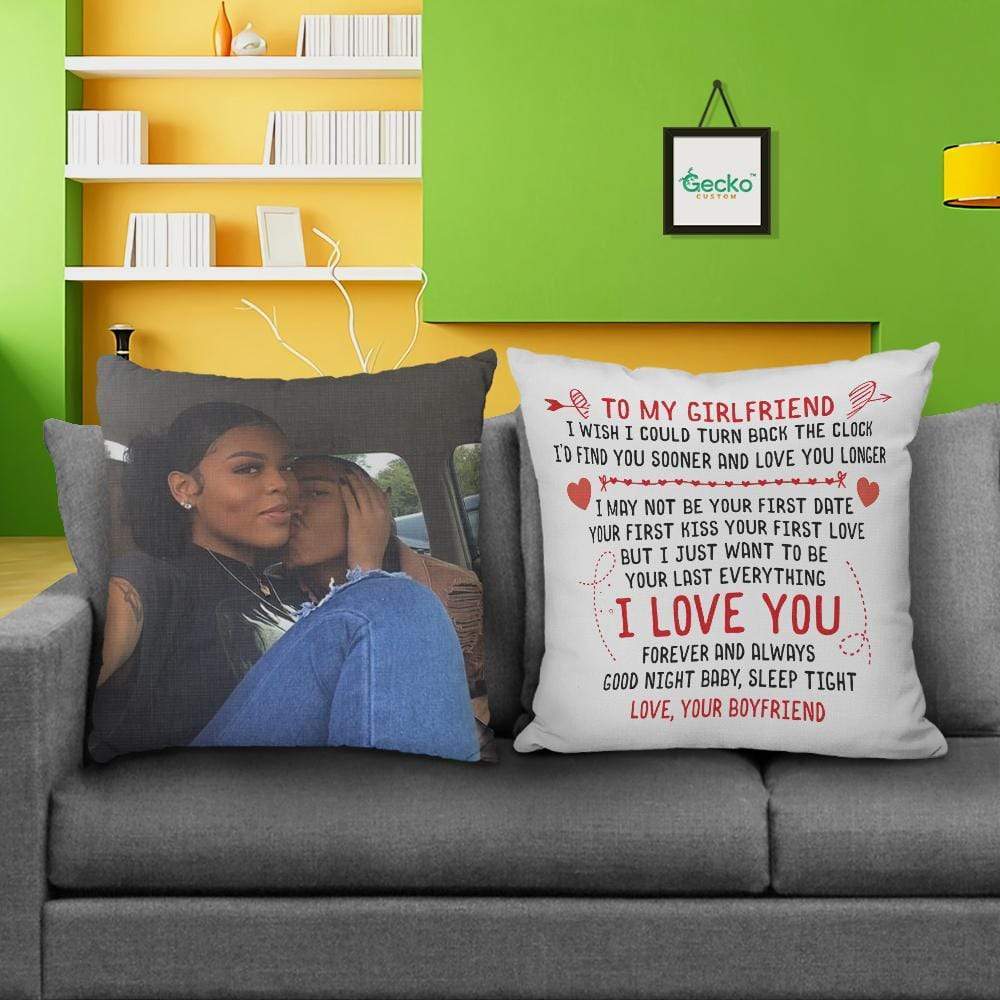 I Wish I Could Turn Back The Clock Couple Throw Pillow HN590 - Image 2