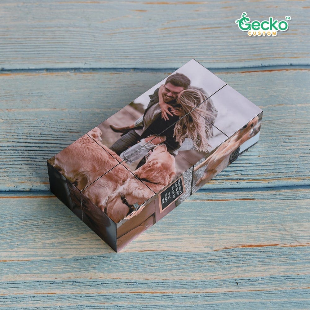 Photo Cube, Camping Gift, Pet Lovers Gift HN590 - Image 2